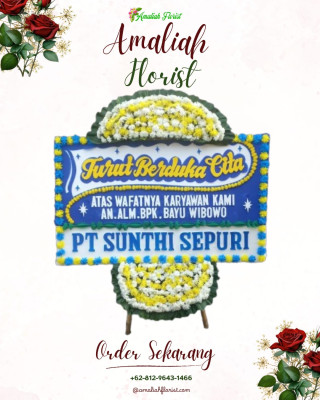 Papan Bunga Duka di Karangpakuan