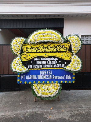 Papan Bunga Duka di Karangpakuan