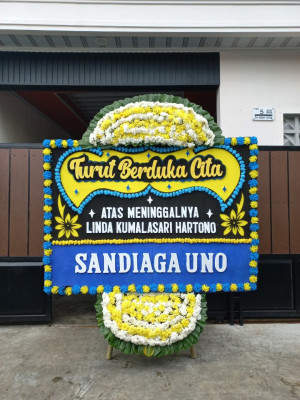 Papan Bunga Duka di Karangpakuan