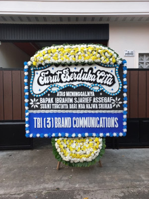 Papan Bunga Duka di Karangpakuan